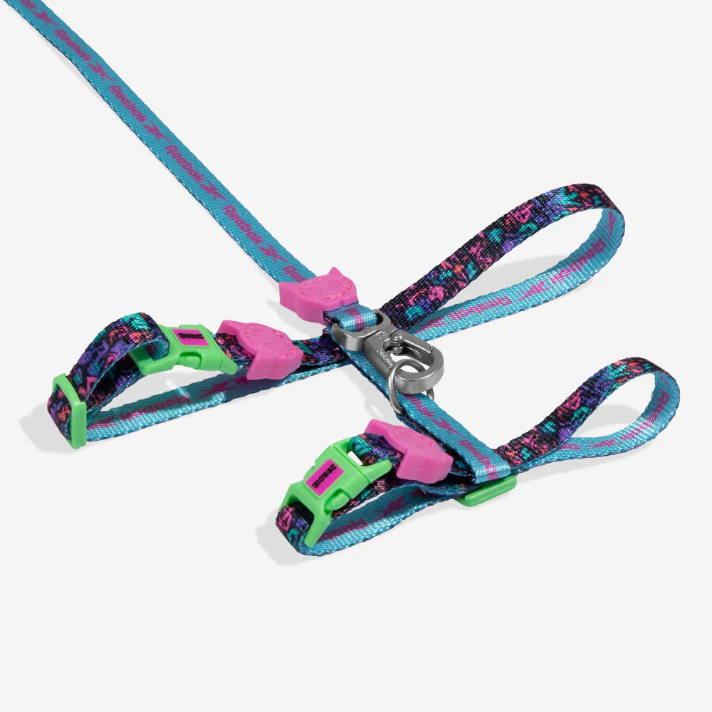 Set de Arnés y correa para gatos Aerobic Reebok x Zee.Dog de ZEEDOG, suave