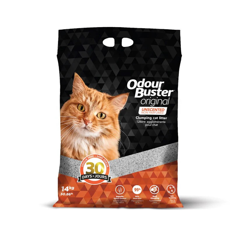 Arena para gato Odour Buster Original 6 kg