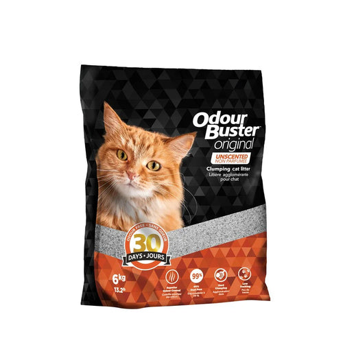 Arena para gato Odour Buster Original 6 kg