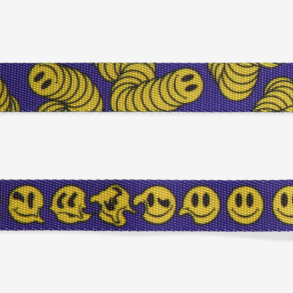 H-Harness Zmiley - Arnés en H para perros de ZEEDOG, morado, ajustable, poliéster