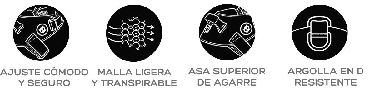 Atributos principales de Flyharness - Arnés para perros Suede Reebok x Zee.Dog