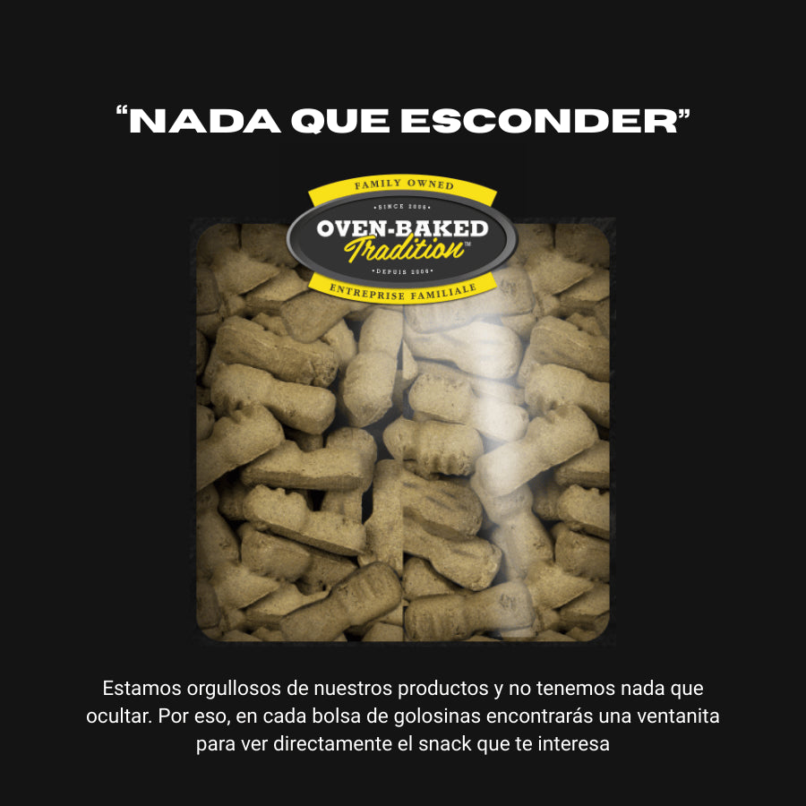 Snack para perro Oven Baked Tradition Cuidado dental 🦷
