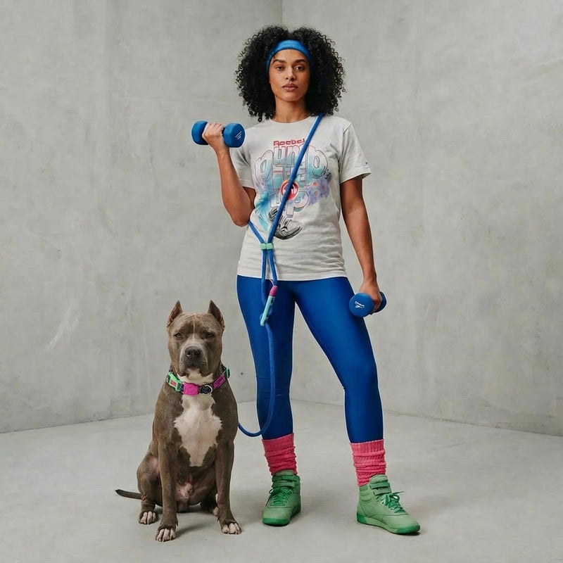 Correa Manoslibres para perros Aerobic Reebok x Zee.Dog