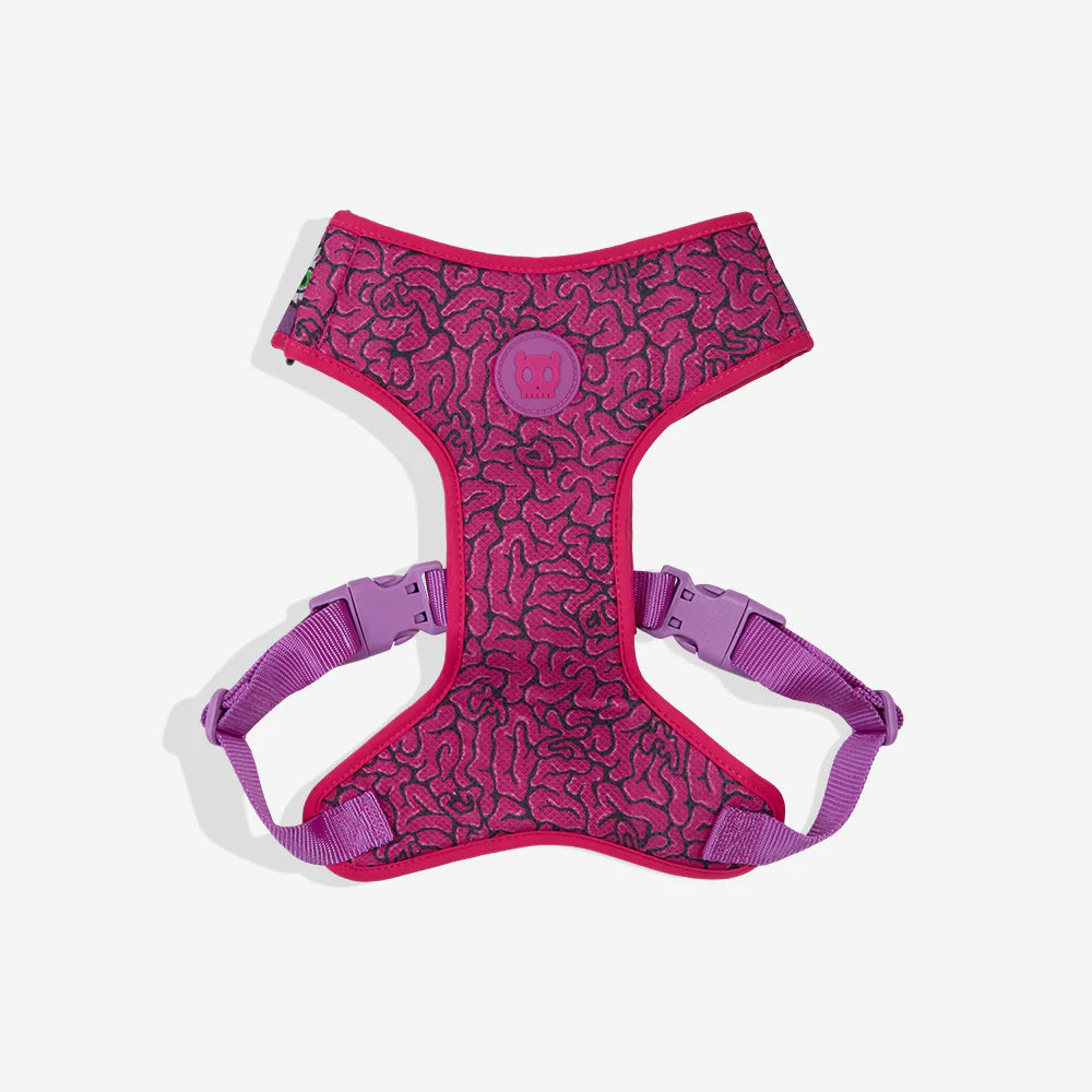 Pechera Airmesh Harness brain para perros de ZEEDOG, transpirable, ajustable