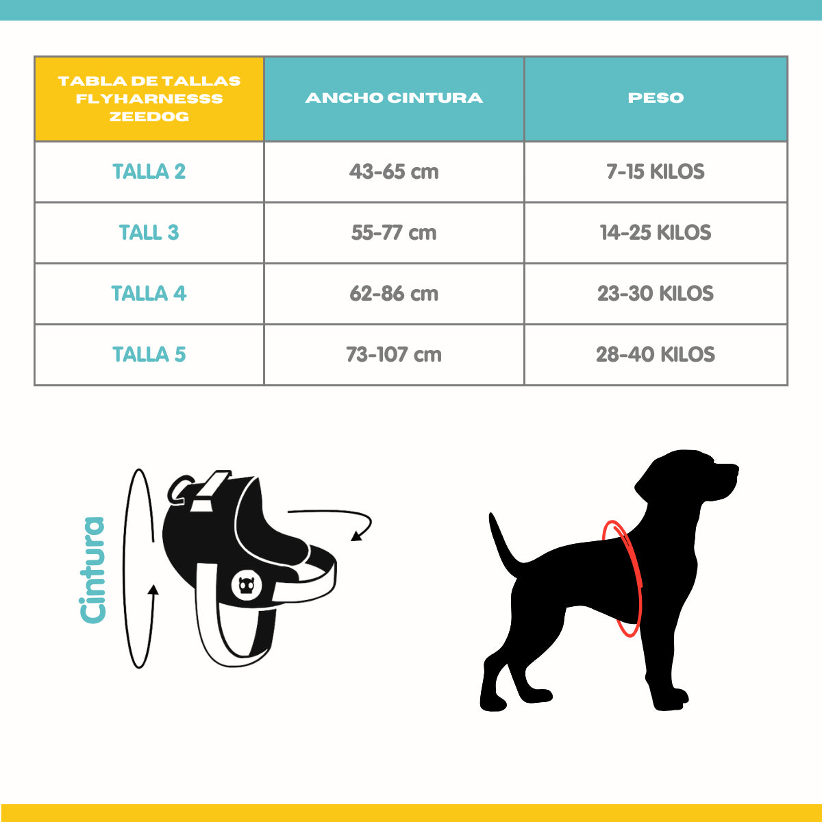 Flyharness - Arnés para perros Aerobic Reebok x Zee.Dog de ZEEDOG, transpirable, ajustable