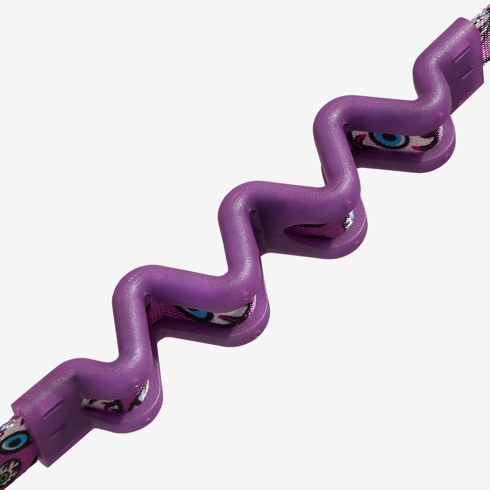 Correa Antitirones Ruffleash BRAIN para perros de ZEEDOG, rosa, morado, acolchado, antitirones