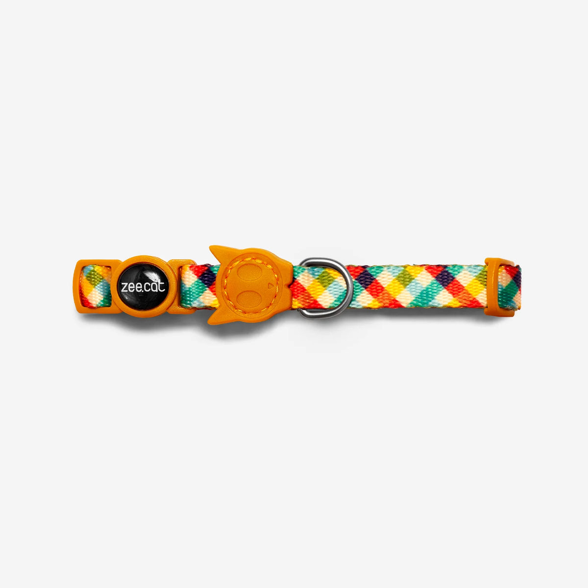 Collar Phantom para gatos ZEECAT de ZEEDOG, amarillo, azul, verde, completamente ajustable, poliéster