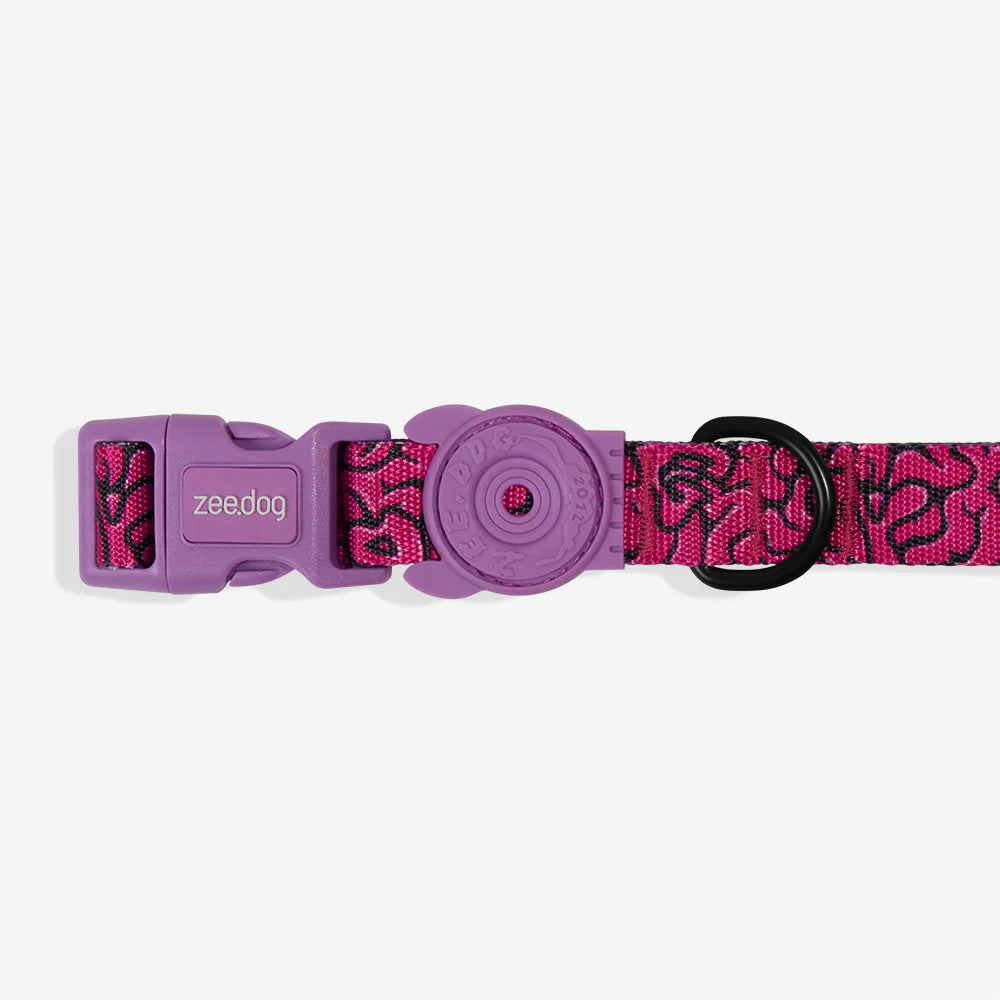 Collar Brain para perros de ZEEDOG, cierre de seguridad, completamente ajustable