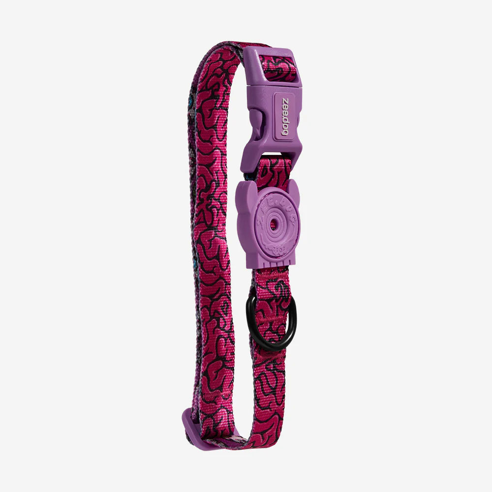 Collar Brain para perros de ZEEDOG, cierre de seguridad, completamente ajustable