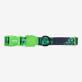Collar para perros Error #410 de ZEEDOG, verde, negro, completamente ajustable, poliéster