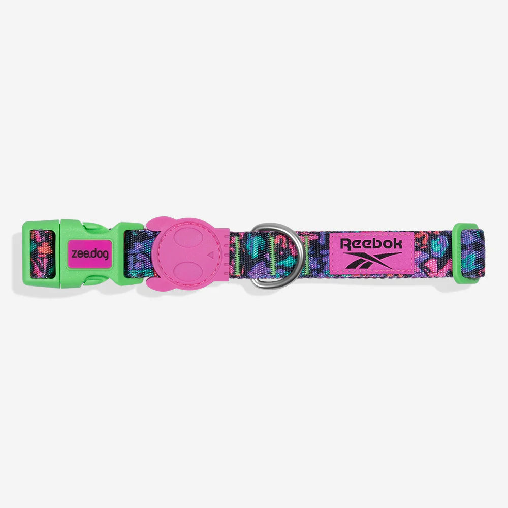 Collar para perros Aerobic Reebok x Zee.Dog de ZEEDOG, completamente ajustable, poliéster