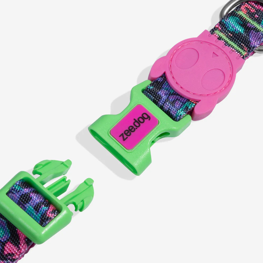 Collar para perros Aerobic Reebok x Zee.Dog de ZEEDOG, completamente ajustable, poliéster