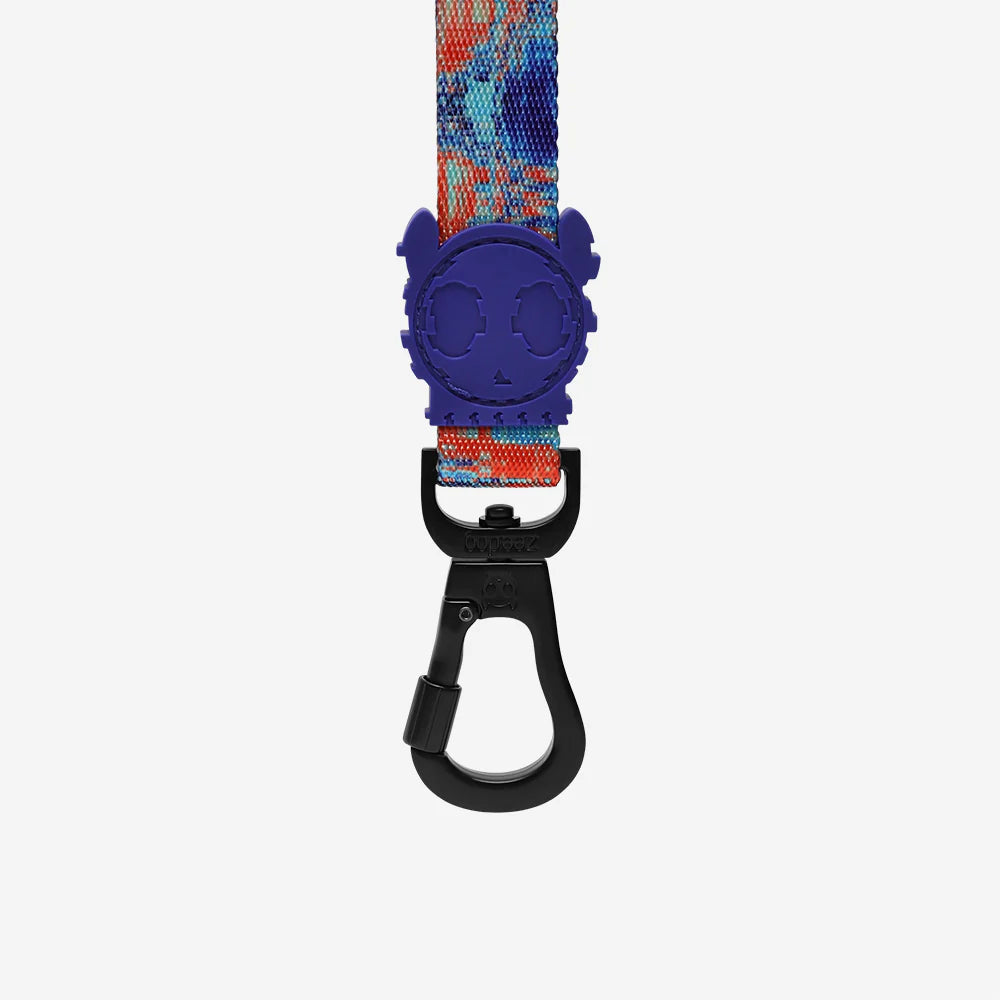 Collar para perros Error #404 de ZEEDOG, azul, poliéster, suave