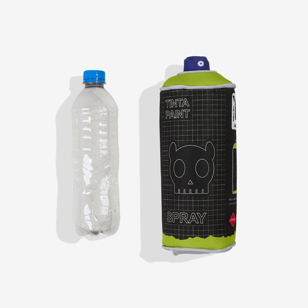 Juguete para morder perros cobertor de botellas de plástico de ZEEDOG, poliéster
