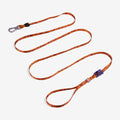 Correa Extralarga de entrenamiento para perros LEOPARD de ZEEDOG, naranja, ajustable, poliéster, vista principal