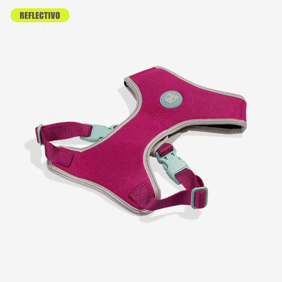 Pechera Airmesh Harness NOX SIDUS para perros de ZEEDOG, naranja, azul, rosa, acolchado, transpirable