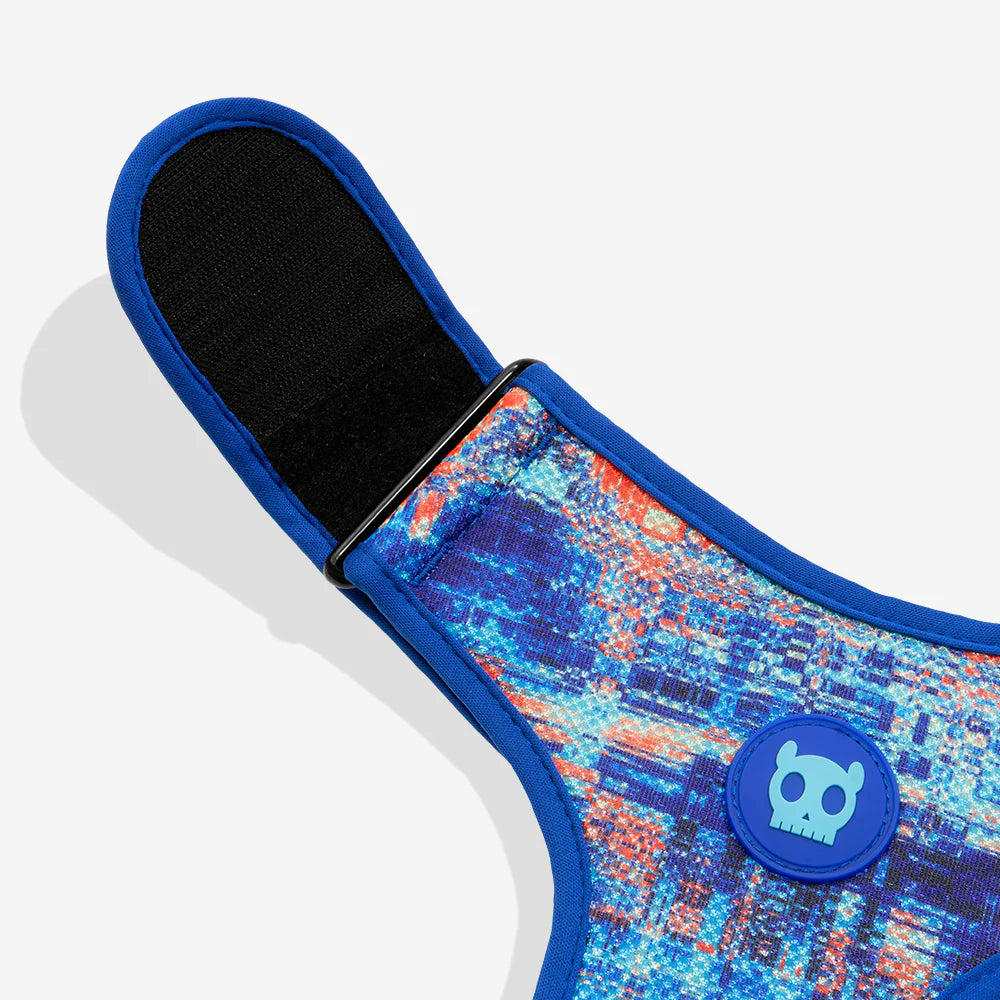 Pechera para perros Airmesh Harness Error #404 de ZEEDOG, naranja, turquesa, azul, ajustable, suave