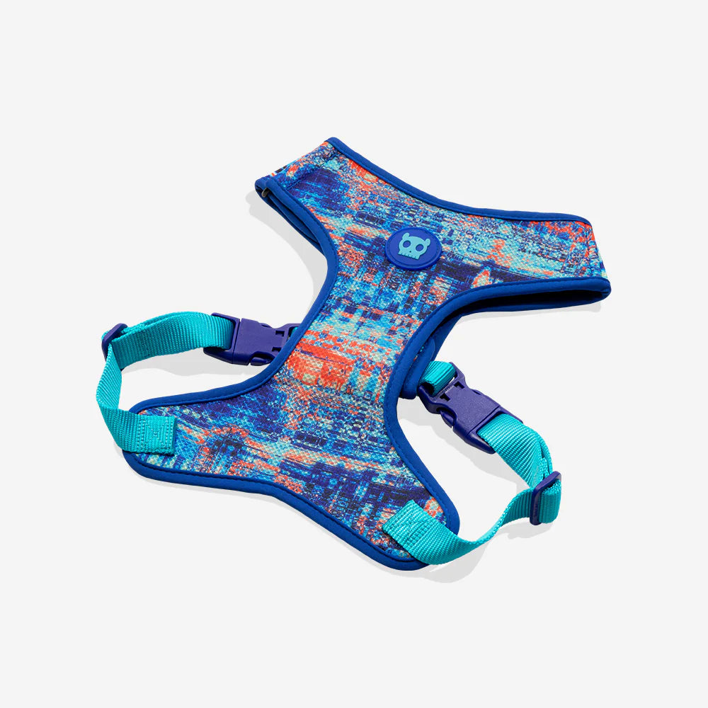 Pechera para perros Airmesh Harness Error #404 de ZEEDOG, naranja, turquesa, azul, ajustable, suave