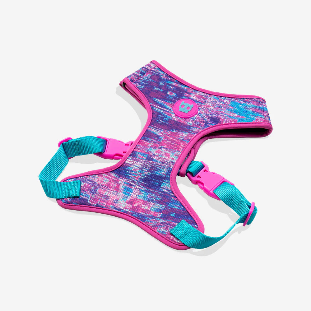 Pechera para perros Airmesh Harness Error #502 de ZEEDOG, turquesa, azul, morado, ajustable, suave