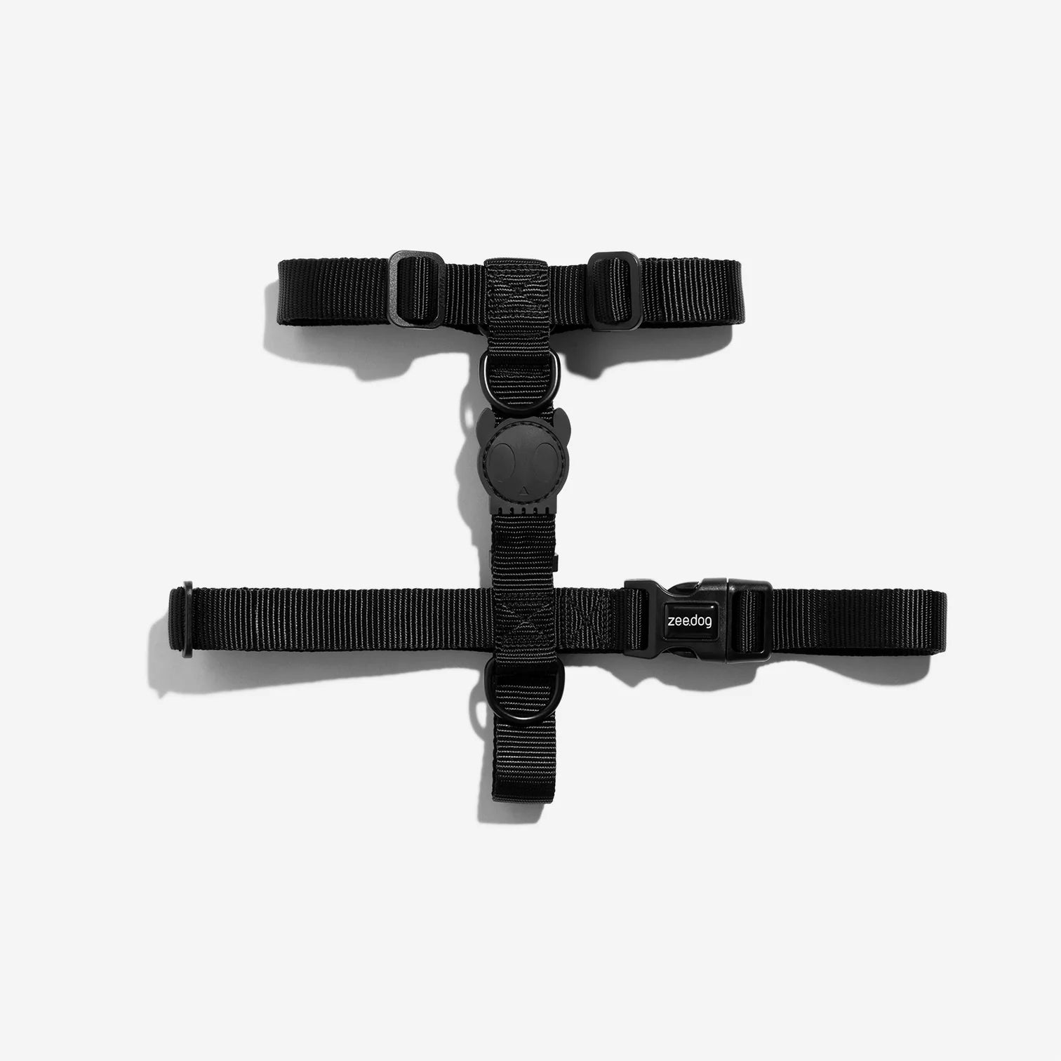 H-Harness Gotham - Arnés en H para perros de ZEEDOG, negro, ajustable, poliéster, vista principal