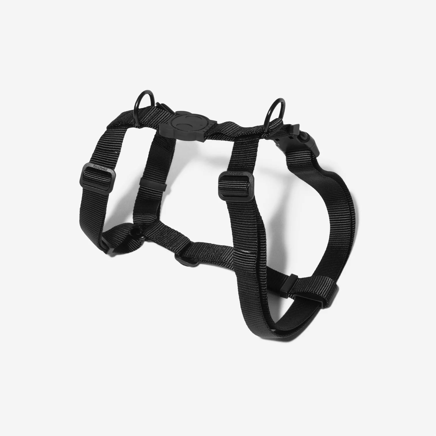 H-Harness Gotham - Arnés en H para perros de ZEEDOG, negro, ajustable, poliéster, vista principal