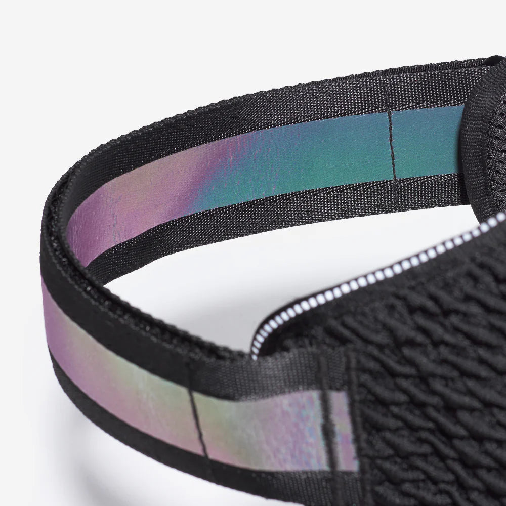 Flyharness Gotham - Arnés para perros de ZEEDOG, arcoíris, negro, reflectante, acolchado, vista principal