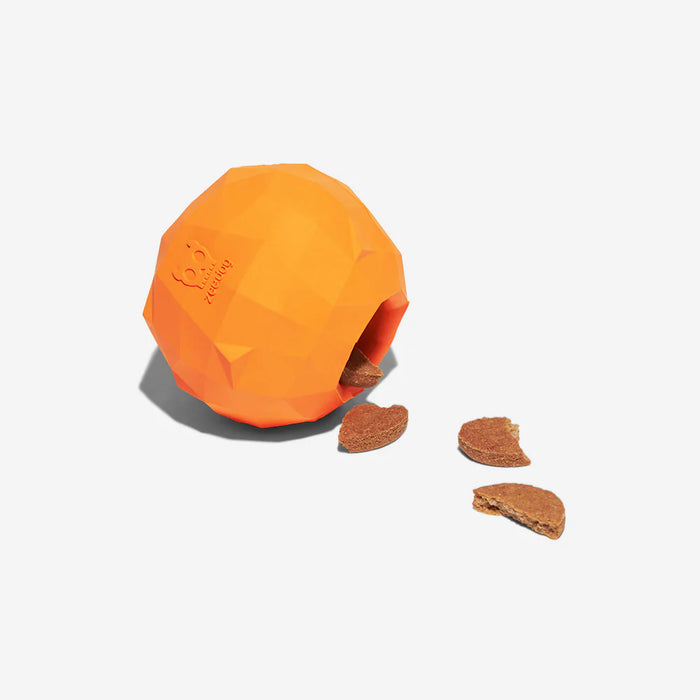 Juguete dispensador de golosinas para perros Súper Orange de ZEEDOG, vista principal