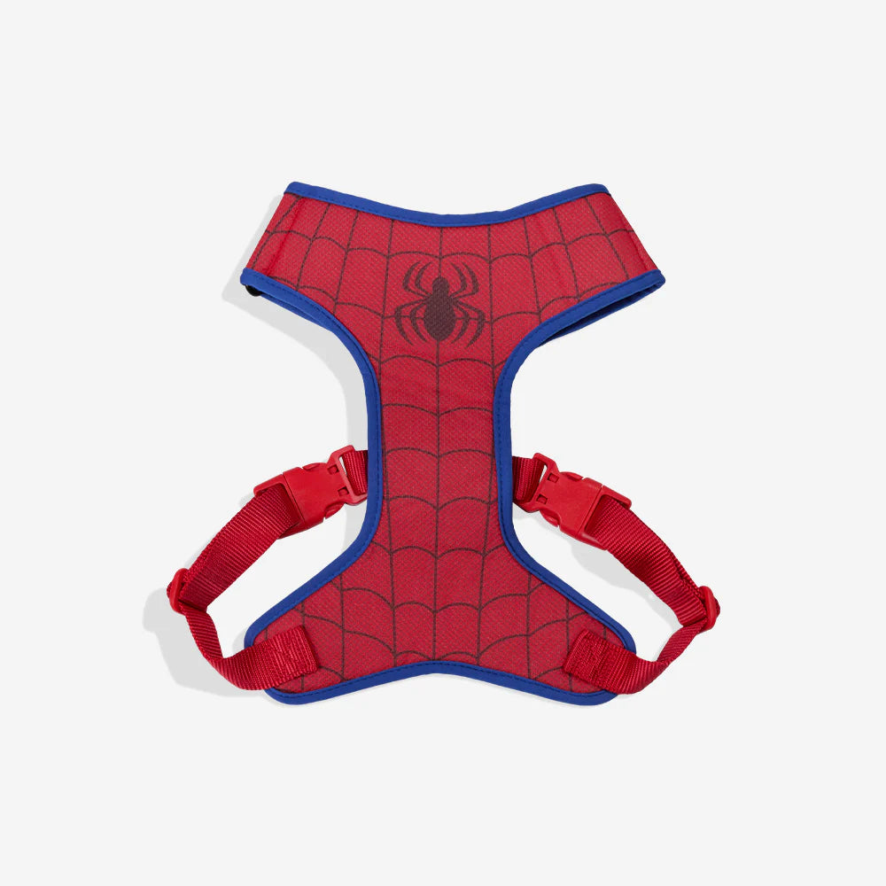 Pechera Airmesh Harness SPIDERMAN para perros de ZEEDOG, azul, rojo, acolchado, transpirable, vista principal