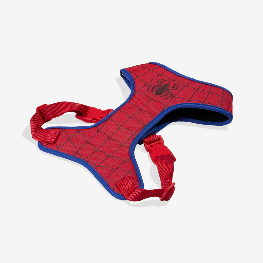 Pechera Airmesh Harness SPIDERMAN para perros de ZEEDOG, azul, rojo, acolchado, transpirable, vista principal