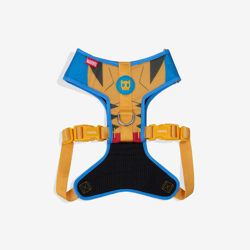 Pechera Airmesh Harness WOLVERINE para perros de ZEEDOG, amarillo, azul, acolchado, transpirable, vista principal
