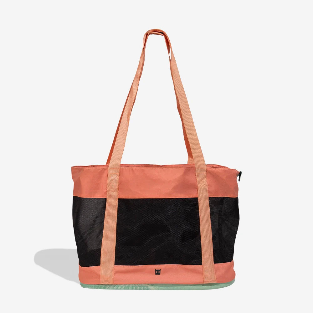 Maleta viajera para gato ZEECAT Terracotta de ZEEDOG, impermeable, vista principal