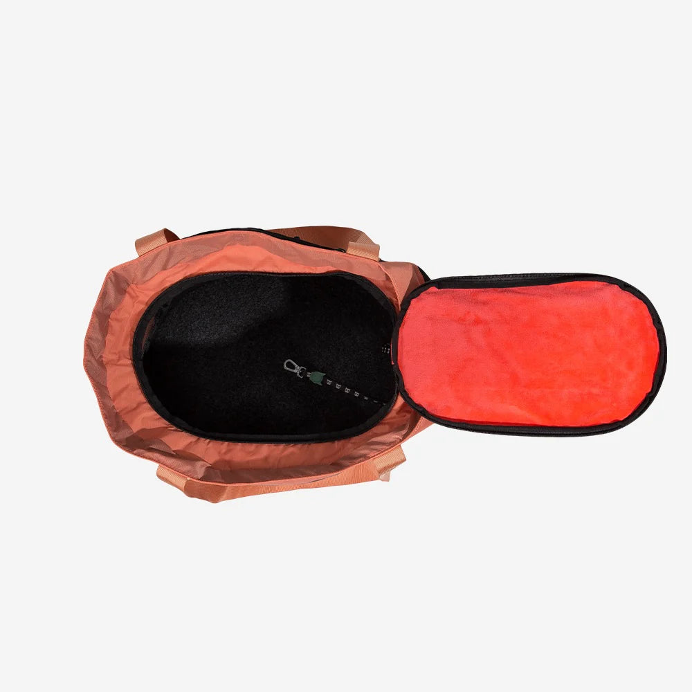 Maleta viajera para gato ZEECAT Terracotta de ZEEDOG, impermeable, vista principal