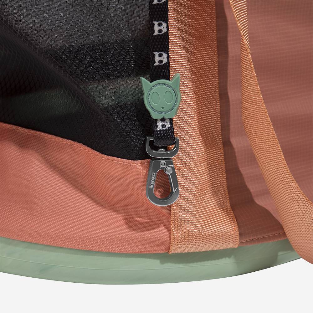 Maleta viajera para gato ZEECAT Terracotta de ZEEDOG, impermeable, vista principal
