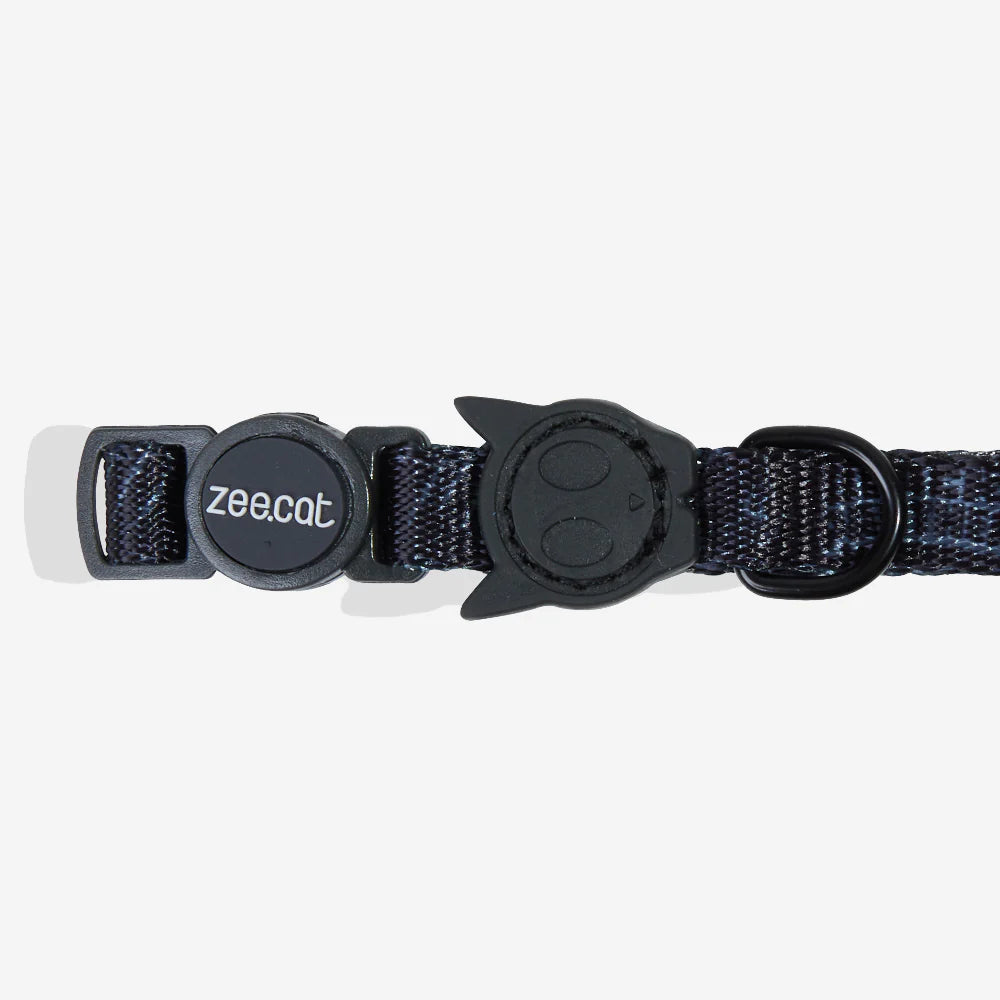 Collar Black Panther para gatos ZEECAT de ZEEDOG, ajustable, poliéster, vista principal