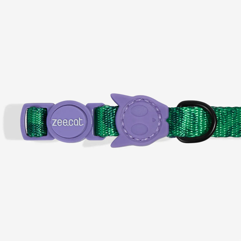 Collar Hulk para gatos ZEECAT de ZEEDOG, ajustable, poliéster, vista principal