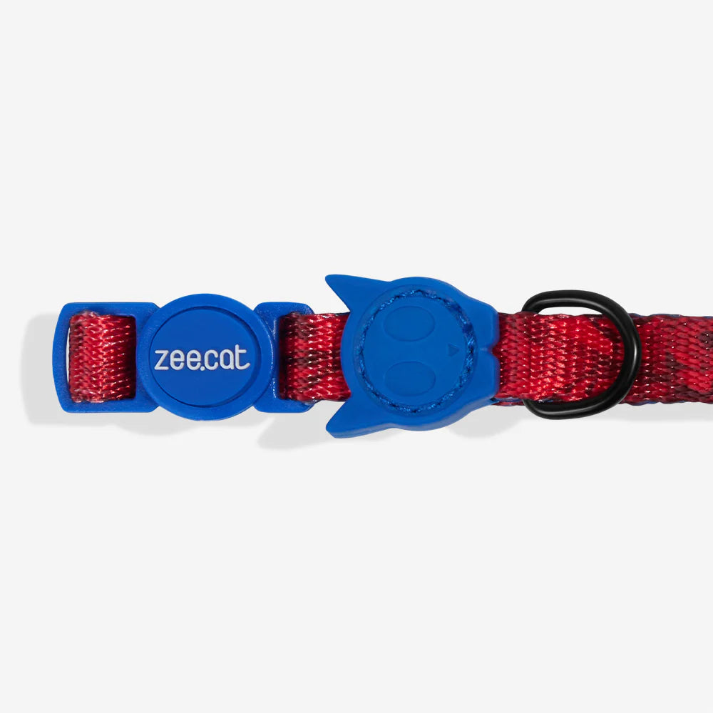 Collar Spiderman para gatos ZEECAT de ZEEDOG, ajustable, poliéster, vista principal