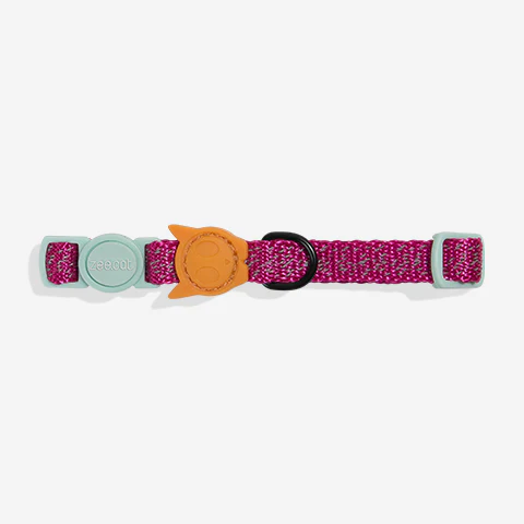 Collar NOX SIDUS para gatos ZEECAT de ZEEDOG, ajustable, poliéster