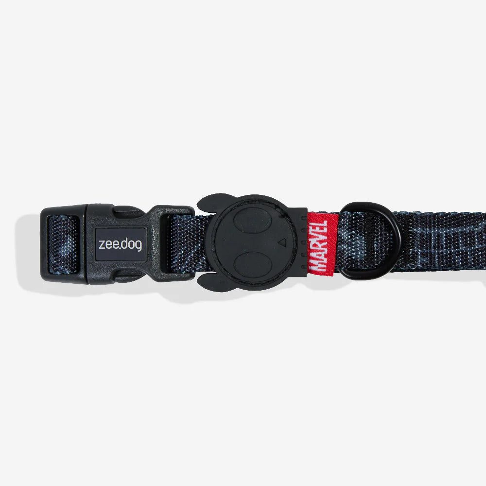 Collar BLACK PANTHER para perros de ZEEDOG, cierre de seguridad, completamente ajustable, vista principal