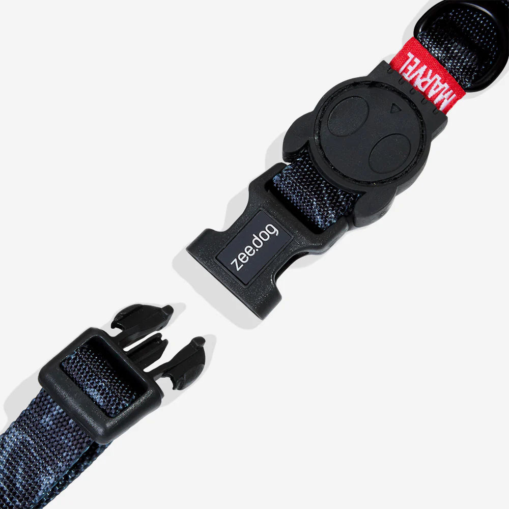 Collar BLACK PANTHER para perros de ZEEDOG, cierre de seguridad, completamente ajustable, vista principal