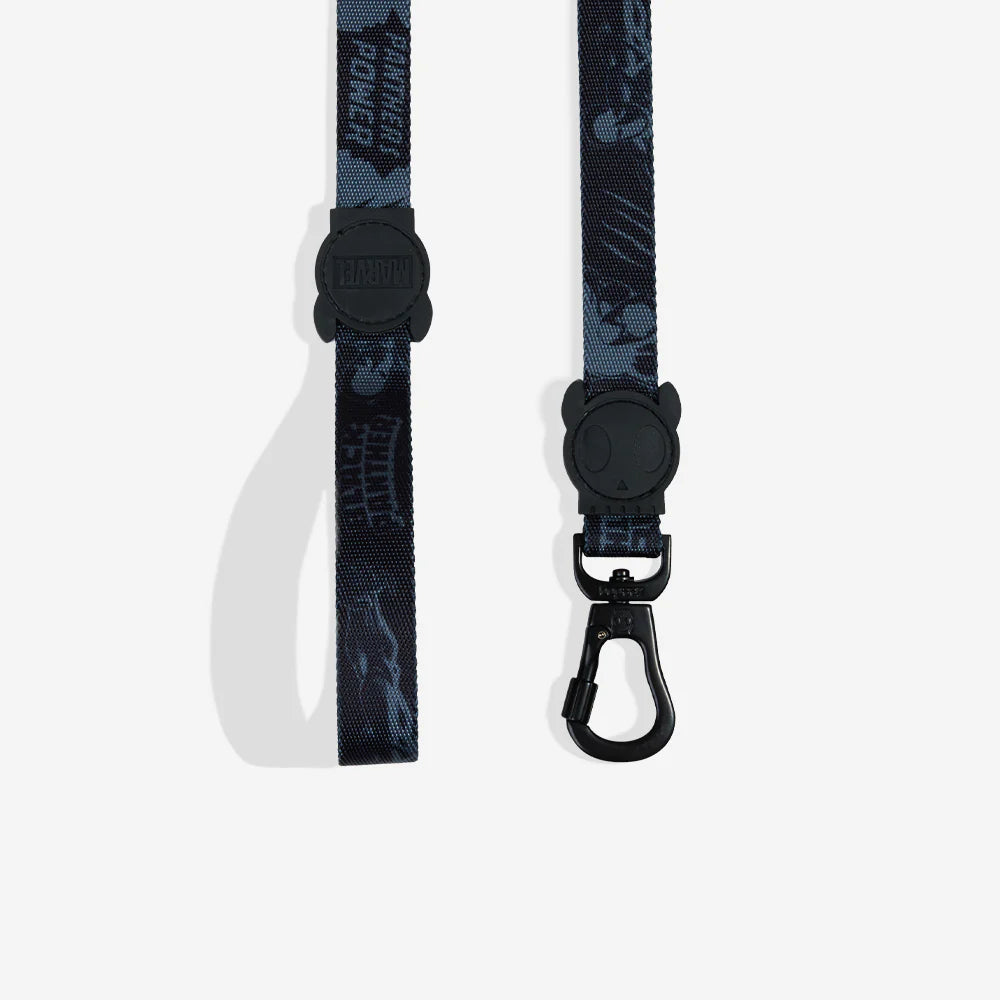 Correa BLACK PANTHER para perros de ZEEDOG, negro, gris, cierre de seguridad, poliéster, vista principal