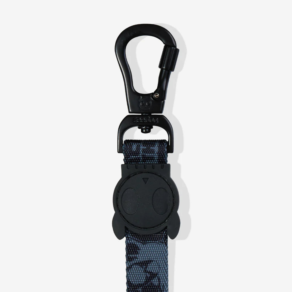 Correa BLACK PANTHER para perros de ZEEDOG, negro, gris, cierre de seguridad, poliéster, vista principal