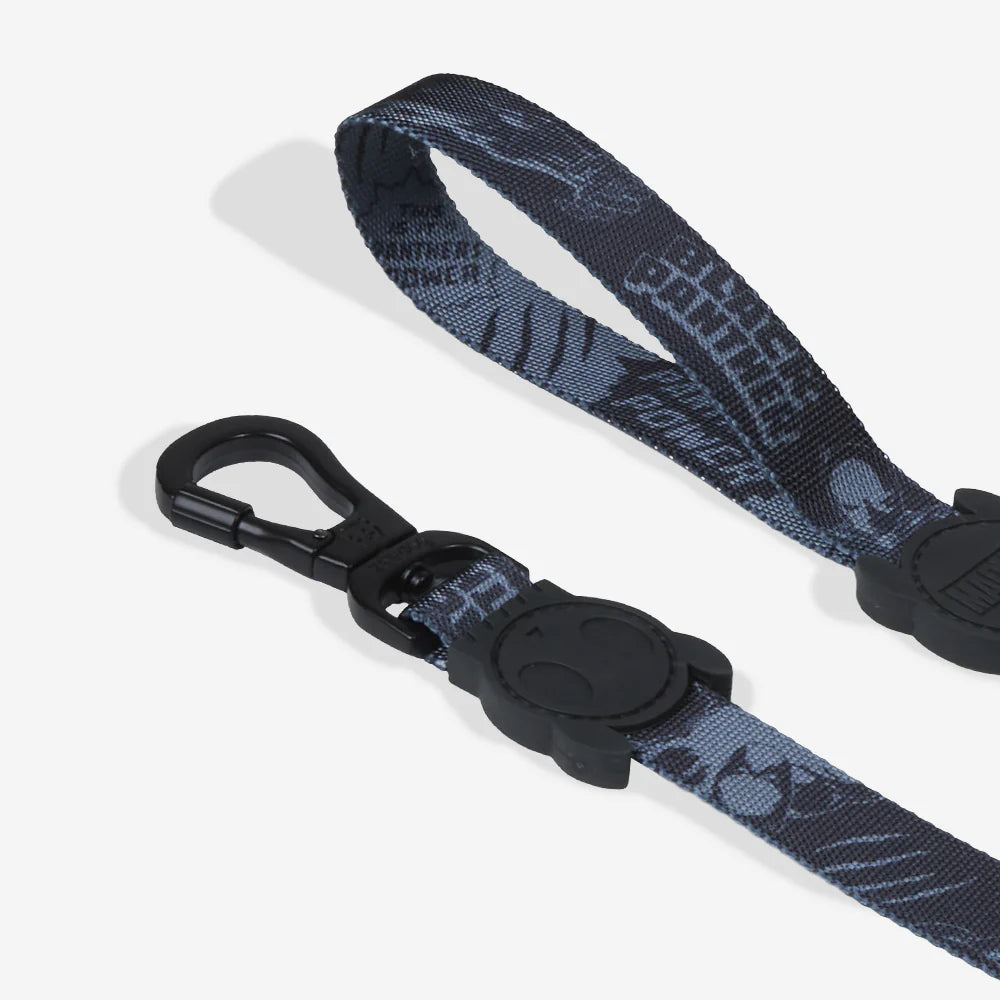 Correa BLACK PANTHER para perros de ZEEDOG, negro, gris, cierre de seguridad, poliéster, vista principal
