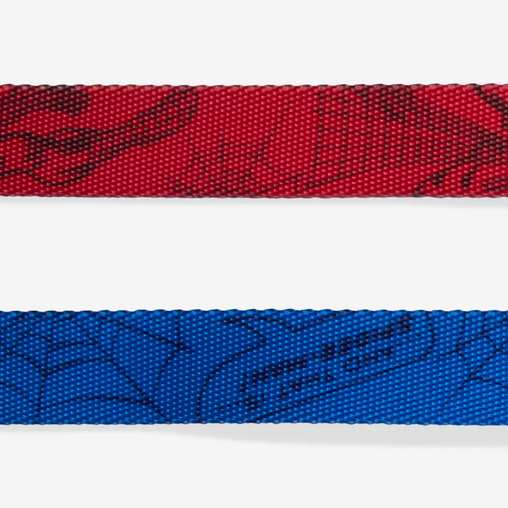 Correa SPIDERMAN para perros de ZEEDOG, azul, negro, rojo, poliéster, suave, vista principal