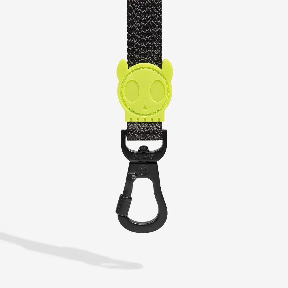 Correa NOX reflectiva para perros de ZEEDOG, verde, negro, morado, poliéster, suave, vista principal