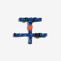 H-Harness Atlanta - Arnés en H para perros de ZEEDOG, naranja, azul, blanco, poliéster, vista principal