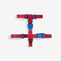 Arnés en H para perros SPIDERMAN de ZEEDOG, azul, rojo, poliéster, suave