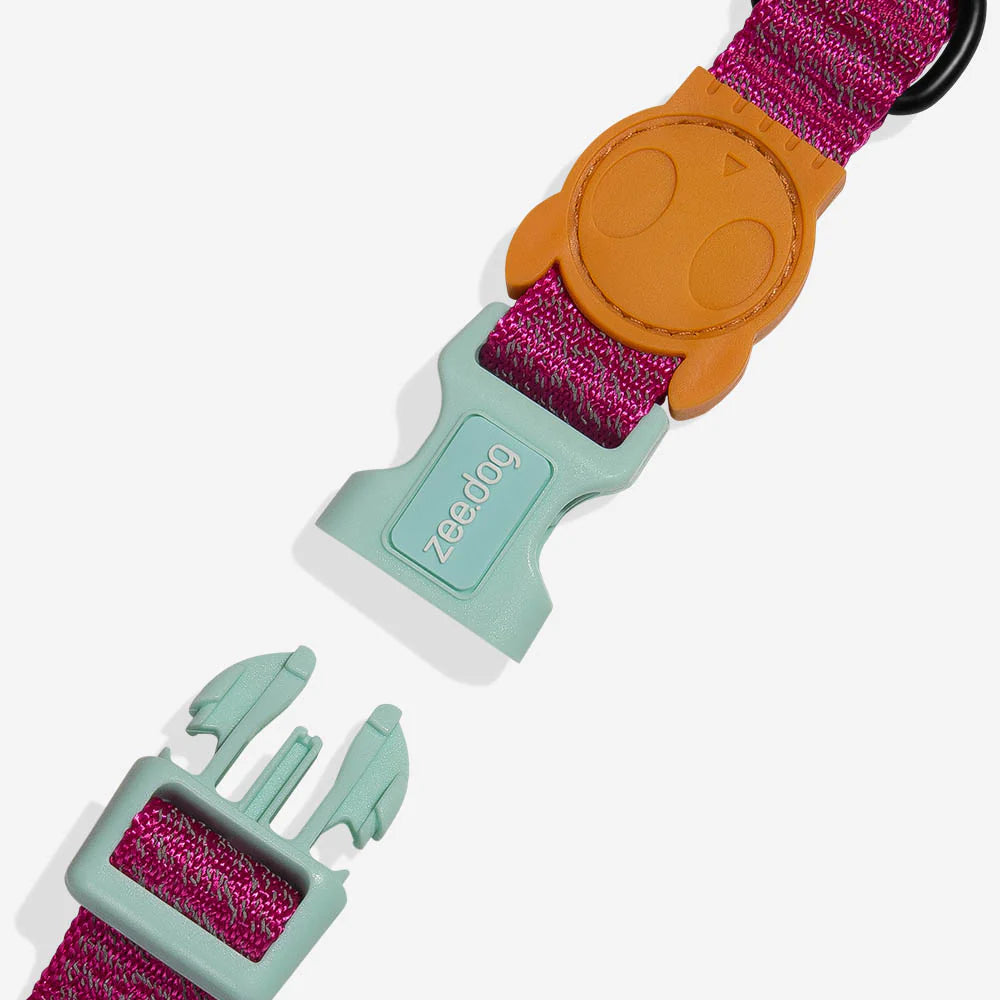 H-Harness NOX SIDUS - Arnés en H reflectivo para perros de ZEEDOG, naranja, azul, rosa, poliéster, vista principal