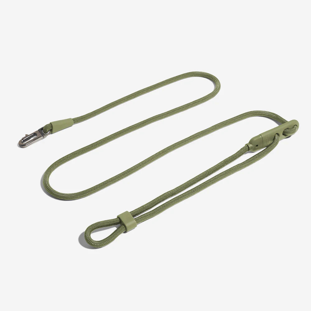 Correa para perros manoslibres Army Green de ZEEDOG, verde, café