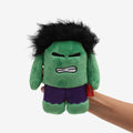 Juguete peluche Hulk para perros 2 en 1 de ZEEDOG, verde, morado, suave