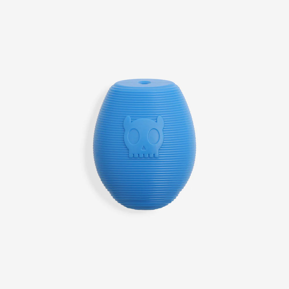 Juguete peluche Wolverine para perros 2 en 1 de ZEEDOG, azul, suave